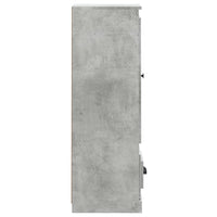 Thumbnail for Highboard Betongrau 36x35,5x103,5 cm Holzwerkstoff