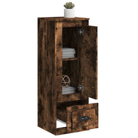 Thumbnail for Highboard Räuchereiche 36x35,5x103,5 cm Holzwerkstoff