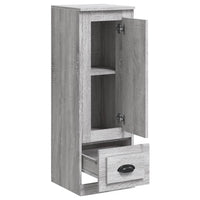 Thumbnail for Highboard Grau Sonoma 36x35,5x103,5 cm Holzwerkstoff