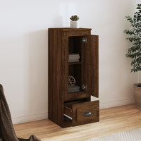 Thumbnail for Highboard Braun Eichen-Optik 36x35,5x103,5 cm Holzwerkstoff