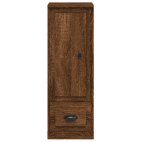 Thumbnail for Highboard Braun Eichen-Optik 36x35,5x103,5 cm Holzwerkstoff