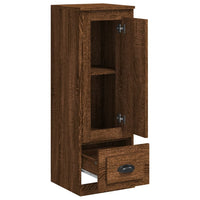 Thumbnail for Highboard Braun Eichen-Optik 36x35,5x103,5 cm Holzwerkstoff