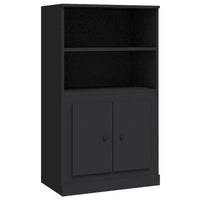 Thumbnail for Highboard Schwarz 60x35,5x103,5 cm Holzwerkstoff