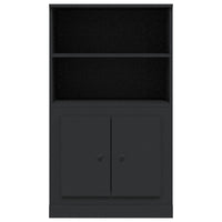 Thumbnail for Highboard Schwarz 60x35,5x103,5 cm Holzwerkstoff