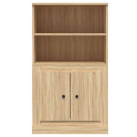 Thumbnail for Highboard Sonoma-Eiche 60x35,5x103,5 cm Holzwerkstoff