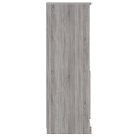 Thumbnail for Highboard Grau Sonoma 60x35,5x103,5 cm Holzwerkstoff
