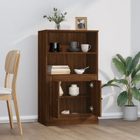 Thumbnail for Highboard Braun Eichen-Optik 60x35,5x103,5 cm Holzwerkstoff