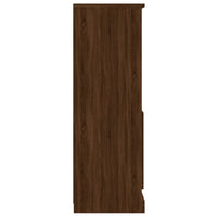 Thumbnail for Highboard Braun Eichen-Optik 60x35,5x103,5 cm Holzwerkstoff