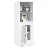 Thumbnail for Highboard Weiß 36x35,5x103,5 cm Holzwerkstoff