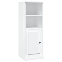 Thumbnail for Highboard Hochglanz-Weiß 36x35,5x103,5 cm Holzwerkstoff