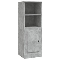 Thumbnail for Highboard Betongrau 36x35,5x103,5 cm Holzwerkstoff