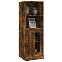 Thumbnail for Highboard Räuchereiche 36x35,5x103,5 cm Holzwerkstoff