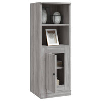 Thumbnail for Highboard Grau Sonoma 36x35,5x103,5 cm Holzwerkstoff