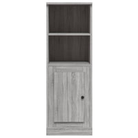 Thumbnail for Highboard Grau Sonoma 36x35,5x103,5 cm Holzwerkstoff