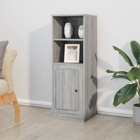 Thumbnail for Highboard Grau Sonoma 36x35,5x103,5 cm Holzwerkstoff