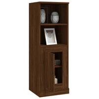 Thumbnail for Highboard Braun Eichen-Optik 36x35,5x103,5 cm Holzwerkstoff