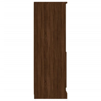 Thumbnail for Highboard Braun Eichen-Optik 36x35,5x103,5 cm Holzwerkstoff