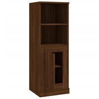 Thumbnail for Highboard Braun Eichen-Optik 36x35,5x103,5 cm Holzwerkstoff