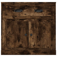 Thumbnail for Sideboard Räuchereiche 70x35,5x67,5 cm Holzwerkstoff