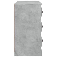 Thumbnail for Sideboard Betongrau 70x35,5x67,5 cm Holzwerkstoff