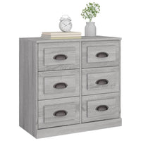 Thumbnail for Sideboard Grau Sonoma 70x35,5x67,5 cm Holzwerkstoff