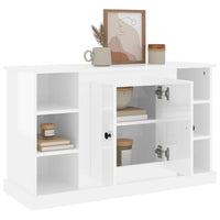Thumbnail for Sideboard Hochglanz-Weiß 100x35,5x60 cm Holzwerkstoff