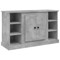 Thumbnail for Sideboard Betongrau 100x35,5x60 cm Holzwerkstoff