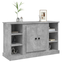 Thumbnail for Sideboard Betongrau 100x35,5x60 cm Holzwerkstoff