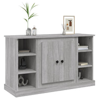 Thumbnail for Sideboard Grau Sonoma 100x35,5x60 cm Holzwerkstoff