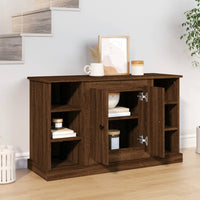 Thumbnail for Sideboard Braun Eichen-Optik 100x35,5x60 cm Holzwerkstoff