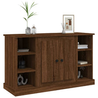 Thumbnail for Sideboard Braun Eichen-Optik 100x35,5x60 cm Holzwerkstoff