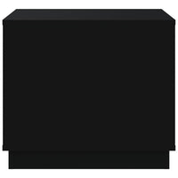 Thumbnail for Couchtisch Schwarz 51x50x44 cm Holzwerkstoff