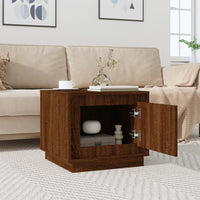 Thumbnail for Couchtisch Braun Eichen-Optik 51x50x44 cm Holzwerkstoff