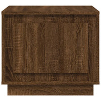 Thumbnail for Couchtisch Braun Eichen-Optik 51x50x44 cm Holzwerkstoff