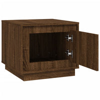 Thumbnail for Couchtisch Braun Eichen-Optik 51x50x44 cm Holzwerkstoff