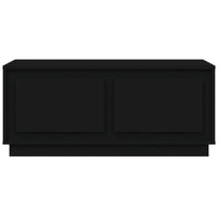 Thumbnail for Couchtisch Schwarz 102x50x44 cm Holzwerkstoff