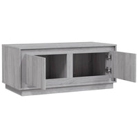 Thumbnail for Couchtisch Grau Sonoma 102x50x44 cm Holzwerkstoff