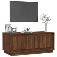 Thumbnail for Couchtisch Braun Eichen-Optik 102x50x44 cm Holzwerkstoff