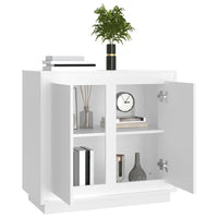 Thumbnail for Sideboard Weiß 80x34x75 cm Holzwerkstoff