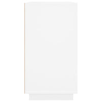 Thumbnail for Sideboard Weiß 80x34x75 cm Holzwerkstoff