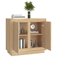 Thumbnail for Sideboard Sonoma-Eiche 80x34x75 cm Holzwerkstoff