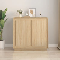Thumbnail for Sideboard Sonoma-Eiche 80x34x75 cm Holzwerkstoff