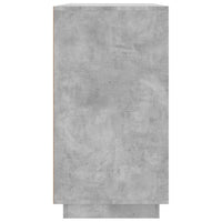 Thumbnail for Sideboard Betongrau 80x34x75 cm Holzwerkstoff