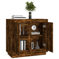 Thumbnail for Sideboard Räuchereiche 80x34x75 cm Holzwerkstoff
