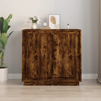Thumbnail for Sideboard Räuchereiche 80x34x75 cm Holzwerkstoff