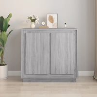 Thumbnail for Sideboard Grau Sonoma 80x34x75 cm Holzwerkstoff