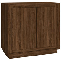 Thumbnail for Sideboard Braun Eichen-Optik 80x34x75 cm Holzwerkstoff