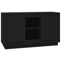 Thumbnail for Sideboard Schwarz 102x35x60 cm Holzwerkstoff