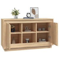 Thumbnail for Sideboard Sonoma-Eiche 102x35x60 cm Holzwerkstoff