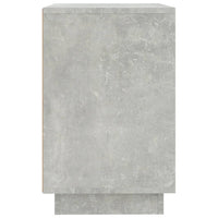 Thumbnail for Sideboard Betongrau 102x35x60 cm Holzwerkstoff